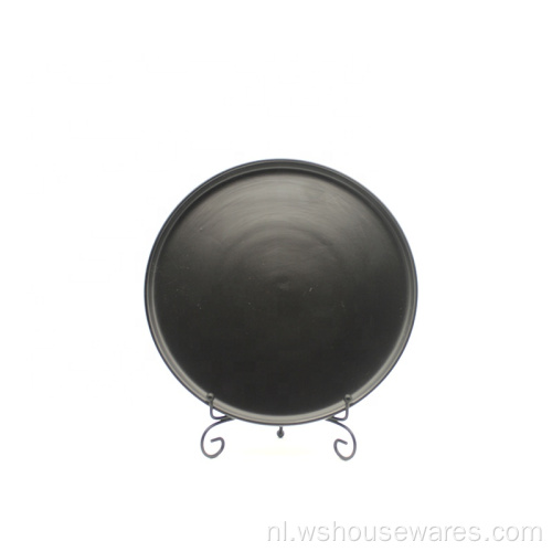 Black Color Glazed Hotel Restaurant Servies Set